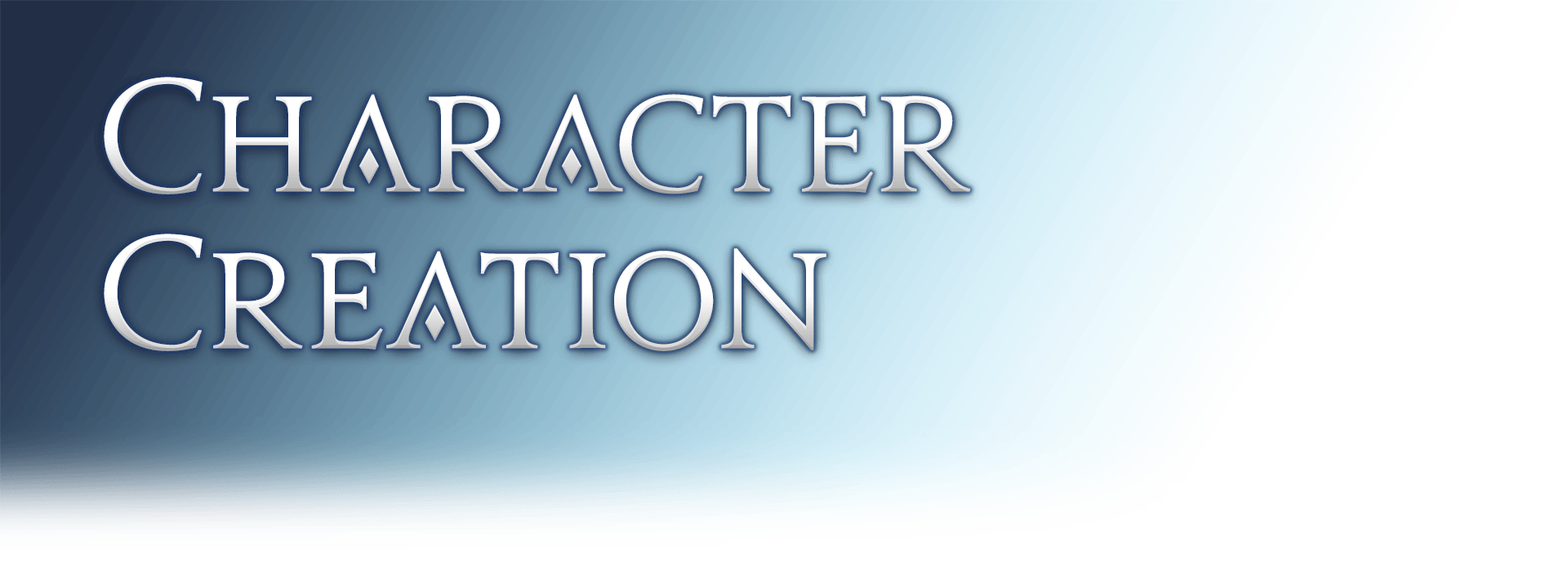 Character Creation